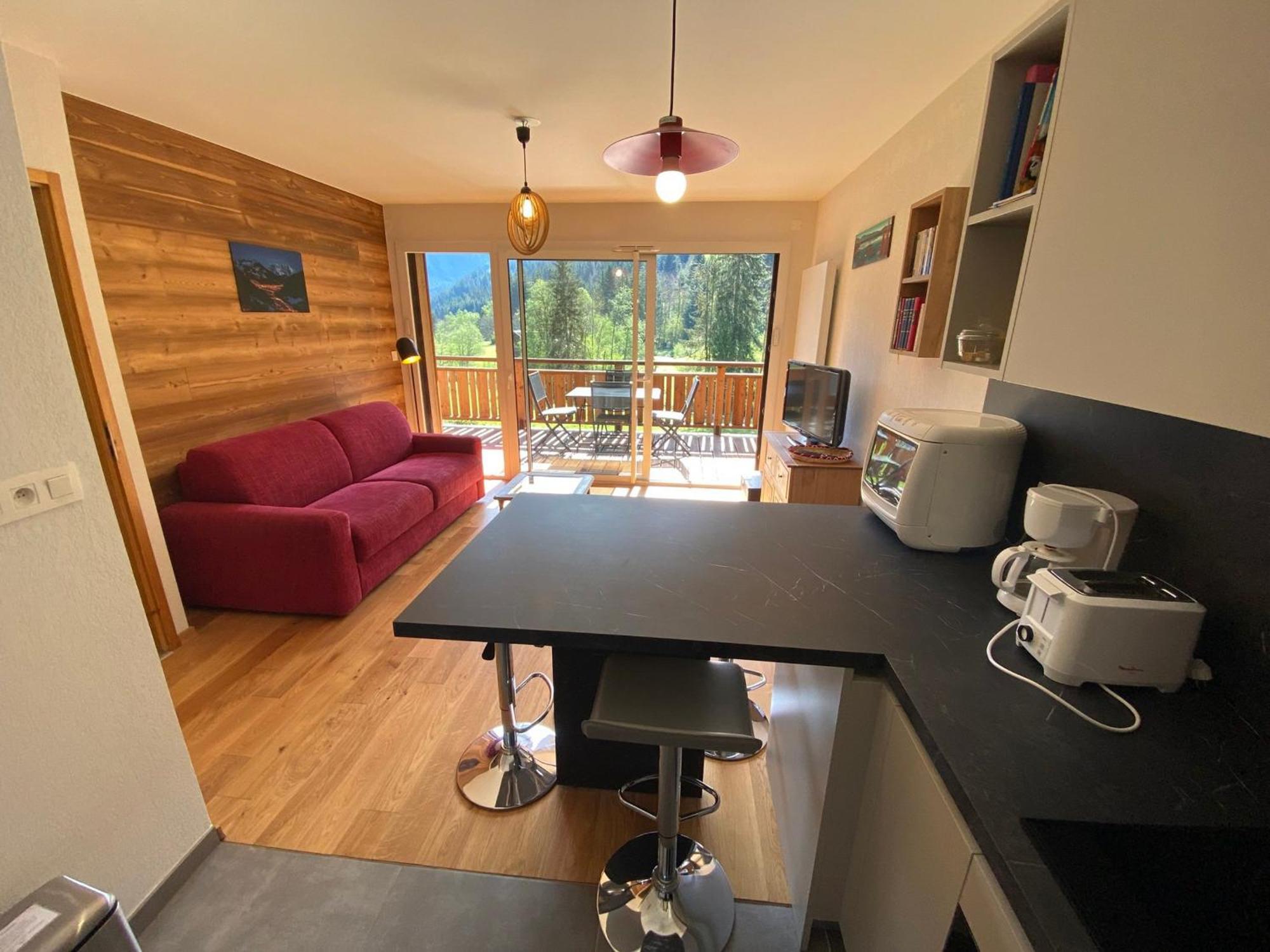 Appartement Contemporain, Spacieux Et Lumineux, Dans Une Residence Calme A Chatel, Proche Des Pistes! - Fr-1-693-84 外观 照片